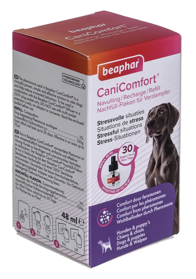 ⁨Beaphar pheromone drops for dogs - 48ml⁩ at Wasserman.eu