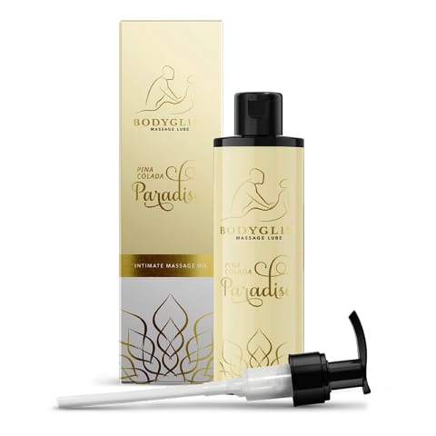 ⁨Olejek do masażu - BodyGliss Silky Soft Oil Cocos & Rum 150 ml⁩ w sklepie Wasserman.eu