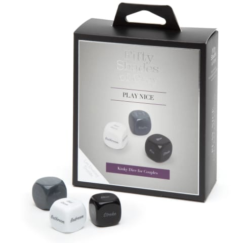 Lovehoney Fifty Shades of Grey Play Nice Kości do Gry dla Par 3 szt. w sklepie Wasserman.eu
