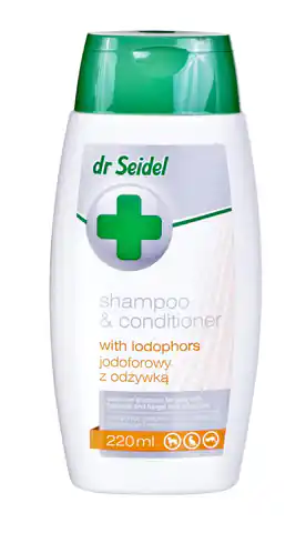⁨Shampoo Dr Seidel iodophor with conditioner 220 ml⁩ at Wasserman.eu