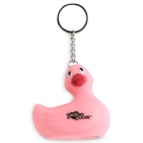 ⁨I Rub My Duckie | Keychain (Pink)⁩ at Wasserman.eu