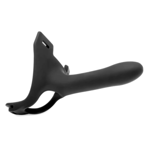 ⁨Perfect Fit Zoro Strap-On 14 cm Black - system anatomiczny, elastyczny pas⁩ w sklepie Wasserman.eu