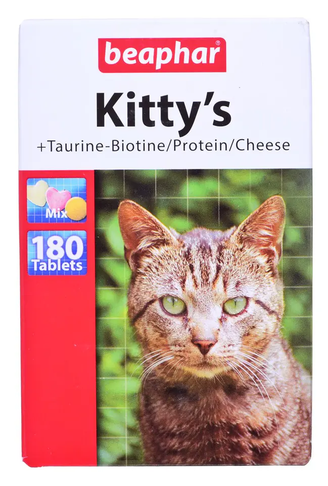 ⁨BEAPHAR Kitty's Mix - witaminy przysmak dla kota 180szt⁩ w sklepie Wasserman.eu