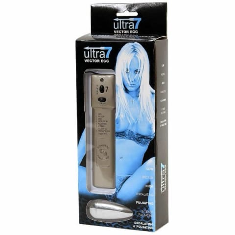 ⁨Seven Creations Ultra 7 Vector Egg - bezprzewodowy system wibracyjny 6,5 cm⁩ w sklepie Wasserman.eu