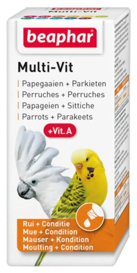 ⁨Beaphar Vitamin preparation for parrots - 20 ml⁩ at Wasserman.eu