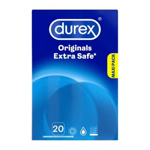 ⁨Prezerwatywy - Durex Originals Extra Safe 20 szt⁩ w sklepie Wasserman.eu