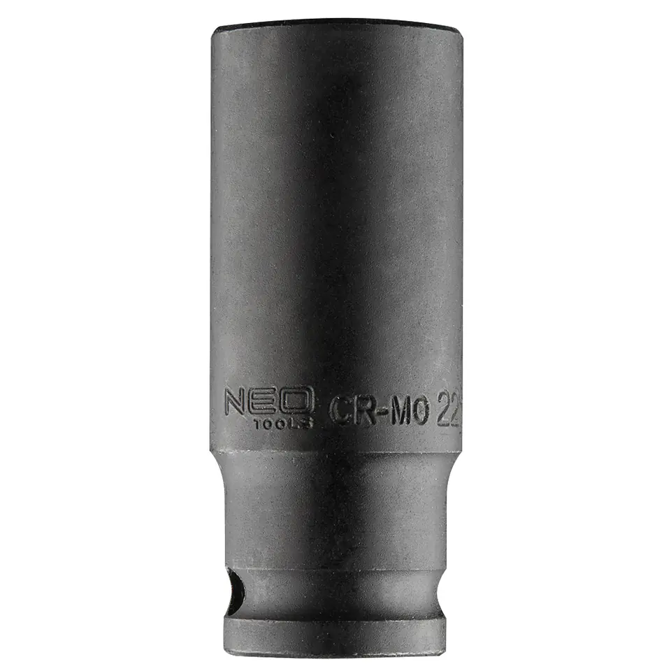 ⁨Impact socket 1/2" long, 22 x 78mm , Cr-Mo⁩ at Wasserman.eu