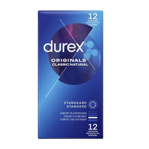 ⁨Durex - Classic Natural Condoms 12 pcs⁩ at Wasserman.eu