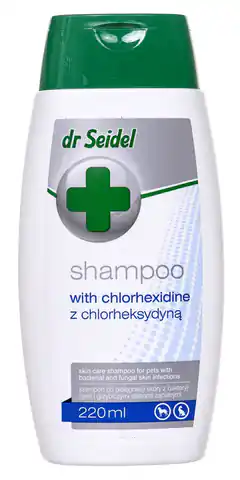 ⁨Medicinal shampoo for dogs and cats DERMAPHARM Deo-spray with chlorhexidine (220 ml )⁩ at Wasserman.eu