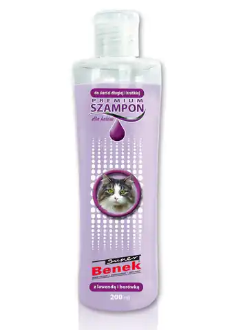 ⁨Certech Shampoo with lavender and blueberry for cats Premium 200 ml⁩ at Wasserman.eu