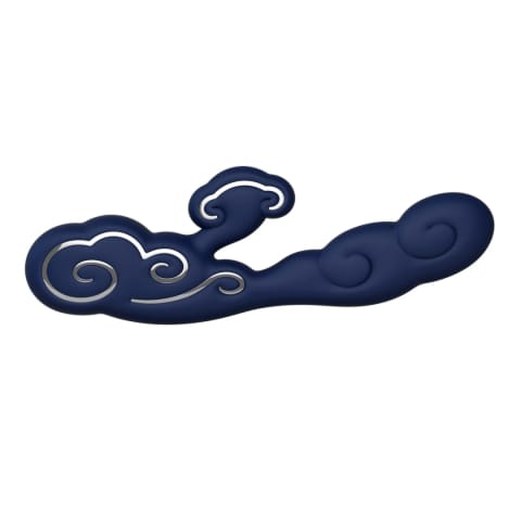 ⁨Sky by Ave Alto L Rabbit Vibrator Blue - zaawansowany model, 7 trybow, niebieski⁩ w sklepie Wasserman.eu
