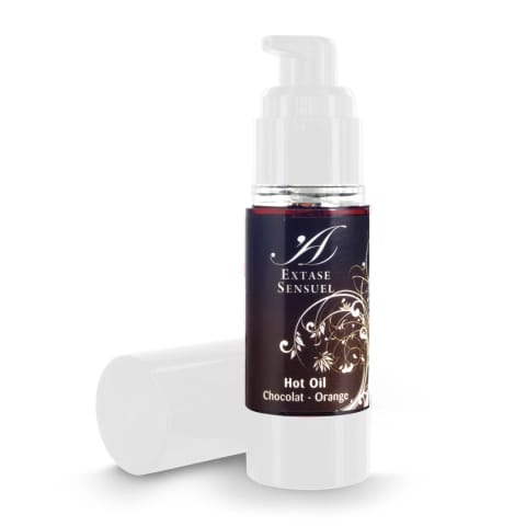 ⁨Extase Sensuel Hot Oil Chocolate & Orange 30ml - Olejek rozgrzewający zapachowy⁩ w sklepie Wasserman.eu