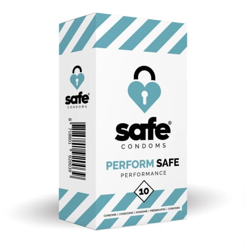 Safe - Performance Condoms 10 pcs at Wasserman.eu