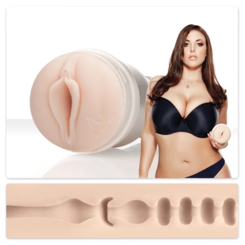Fleshlight Angela White INDULGE - maszyna intymna SuperSkin model Signature w sklepie Wasserman.eu