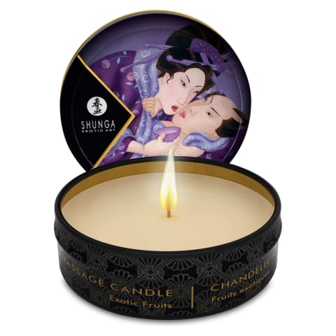 ⁨Shunga Libido Exotic Fruits świeca do masażu 30 ml naturalny olejek⁩ w sklepie Wasserman.eu