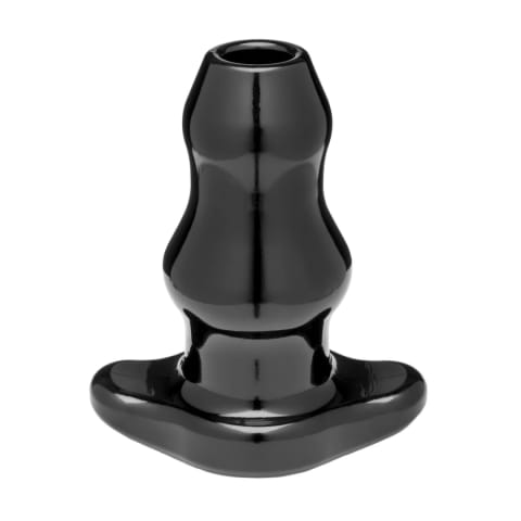 ⁨Perfect Fit Double Tunnel Plug Large Black - dwukanałowa zatyczka czarna L⁩ w sklepie Wasserman.eu
