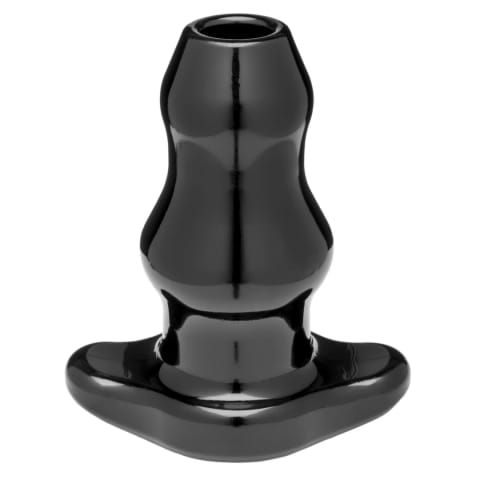 ⁨Perfect Fit Double Tunnel Plug XL Black - Anatomiczna Zatyczka Tunelowa XL Czarna⁩ w sklepie Wasserman.eu