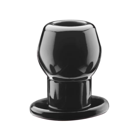 ⁨Perfect Fit Tunnel Plug Medium Czarny - elastyczny tunel intymny średni⁩ w sklepie Wasserman.eu