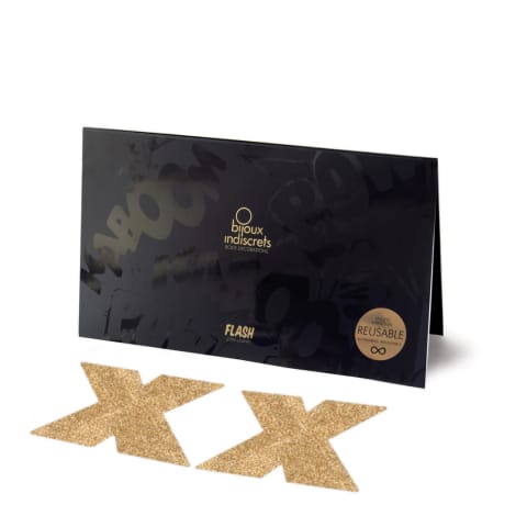 ⁨Bijoux Indiscrets - Flash Cross Gold⁩ at Wasserman.eu