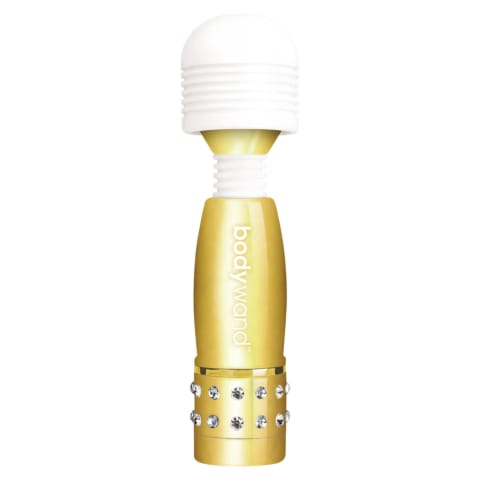 Bodywand Mini Wand Massager Gold - kompaktowy masażer z elastyczną głowką w sklepie Wasserman.eu