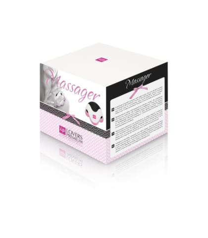 ⁨LoversPremium Massager masażer relaksacyjny LED 9x8,5 cm⁩ w sklepie Wasserman.eu