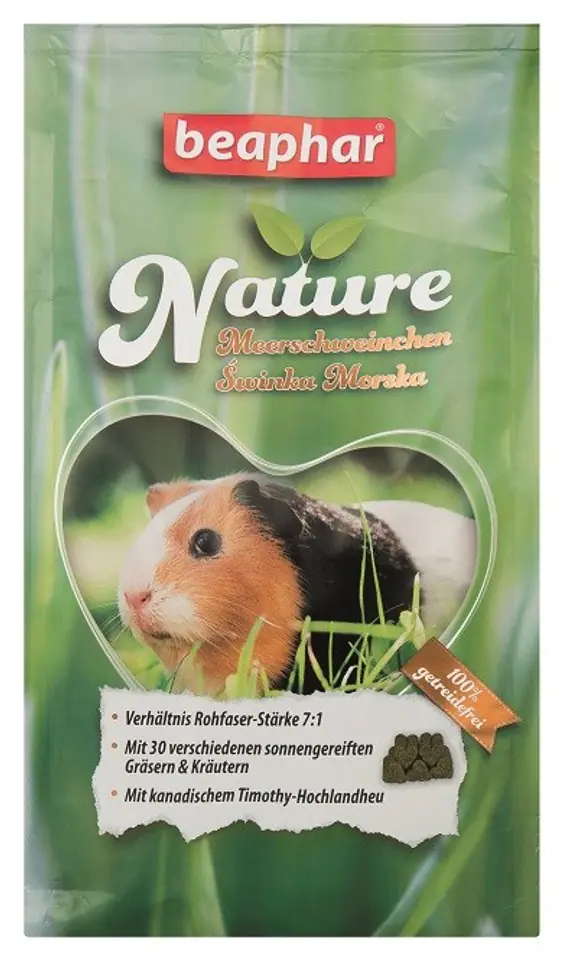 ⁨Beaphar Nature Guinea Pig Food 750 G⁩ at Wasserman.eu