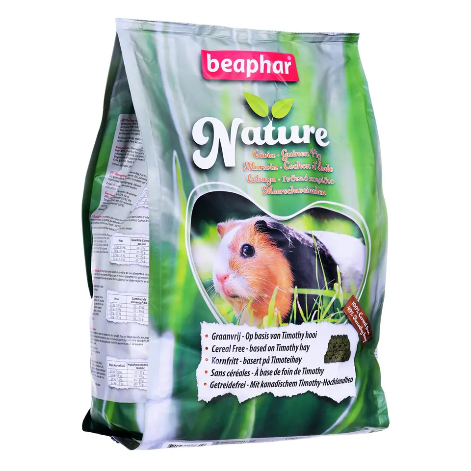 ⁨Beaphar Nature guinea pig food - 3kg⁩ at Wasserman.eu