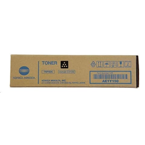 ⁨Konica Minolta oryginalny toner AE1Y150, TNP-92K, black, 6000s⁩ w sklepie Wasserman.eu