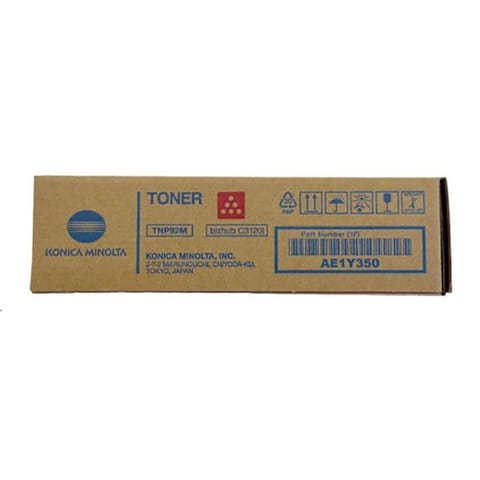 ⁨Konica Minolta oryginalny toner AE1Y350, TNP-92M, magenta, 4000s⁩ w sklepie Wasserman.eu