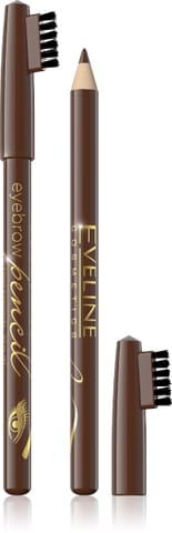 ⁨Eveline Eyebrow Pencil Kredka do brwi -  brąz  1szt⁩ w sklepie Wasserman.eu