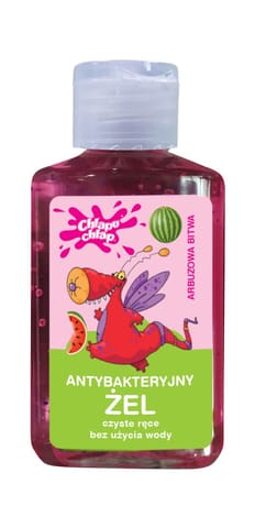 ⁨CHLAPU CHLAP Żel antybakteryjny do rąk - Arbuzowa Bitwa 60 ml⁩ w sklepie Wasserman.eu