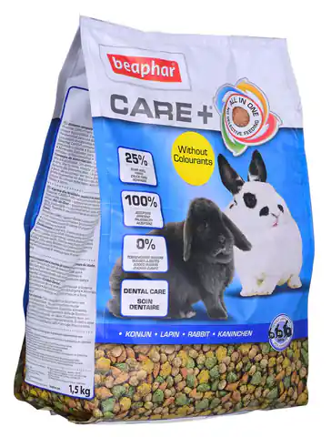 ⁨BEAPHAR Care+ - Karma Premiujm dla królika 1,5kg⁩ w sklepie Wasserman.eu