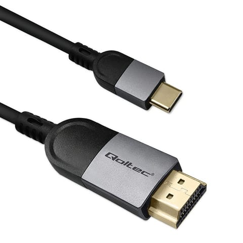 ⁨Kabel Adapter USB-C na HDMI high speed 4K | 60Hz | 32AWG | 2m⁩ w sklepie Wasserman.eu