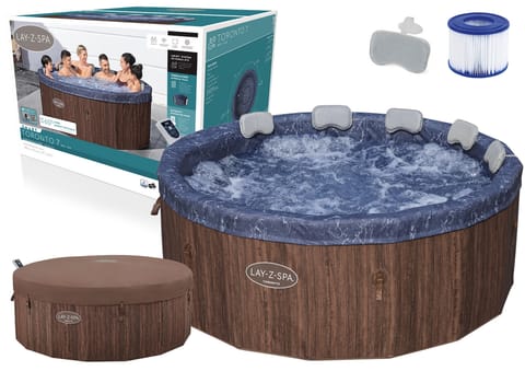 ⁨Dmuchane Spa Z Hydromasażem 7-osobowe Bestway 6001W⁩ w sklepie Wasserman.eu