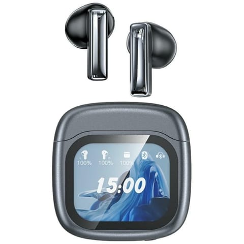⁨Słuchawki bezprzewodowe AWEI TP100 ENC   Bluetooth 5.4 TWS + stacja dokująca czarny⁩ w sklepie Wasserman.eu