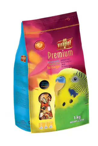 ⁨VITAPOL Premium pokarm dla papużek falistych 1kg⁩ w sklepie Wasserman.eu
