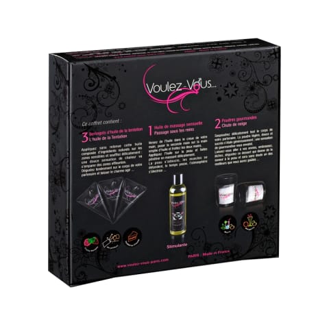 ⁨Voulez-Vous Gift Box Cocktails - Zestaw kosmetykow i akcesoriow do masażu⁩ w sklepie Wasserman.eu