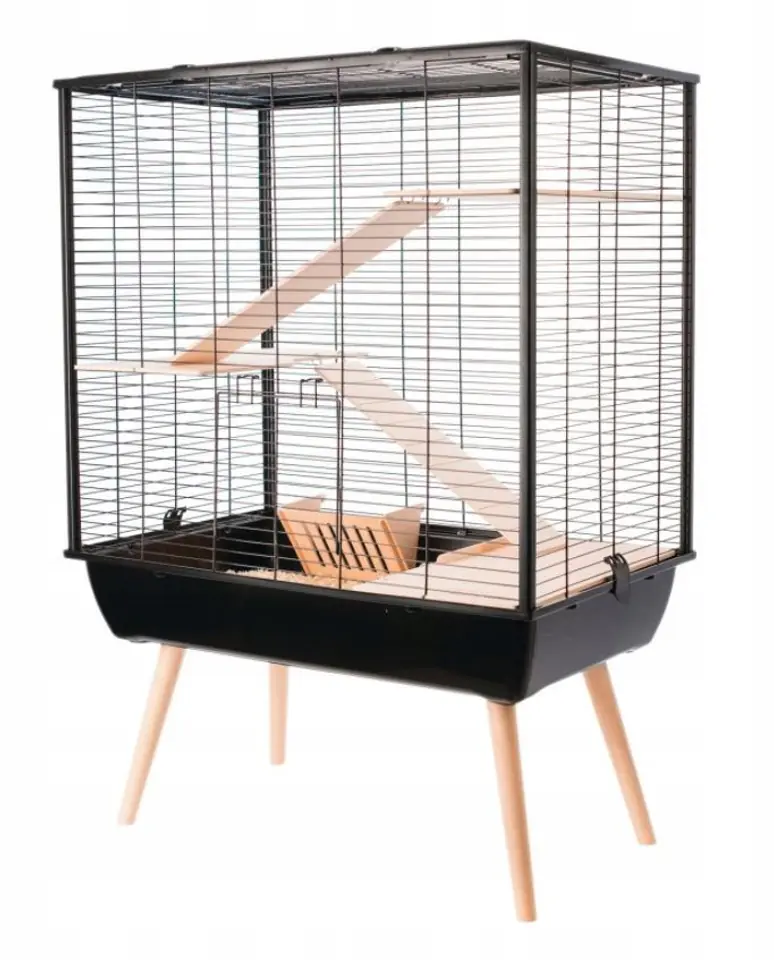 ⁨Zolux Cage Neo Cozy Large Rodents H80, black color⁩ at Wasserman.eu