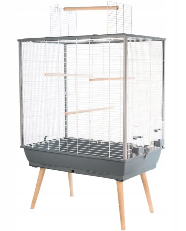 ⁨Bird cage Zolux Neo Jili H80  Gray⁩ at Wasserman.eu