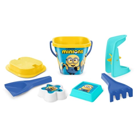 ⁨Komplet do piasku 7 elementów Minionki⁩ w sklepie Wasserman.eu