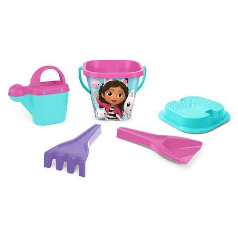 ⁨Komplet do piasku 5 elementów Koci Domek Gabi⁩ w sklepie Wasserman.eu