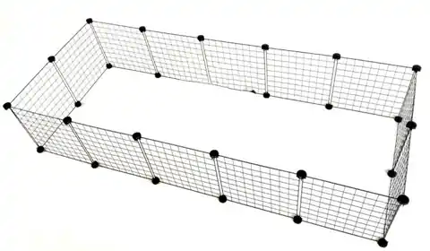 ⁨C&C Wybieg, kojec modułowy dla szczeniąt i małych psów - 180x75 cm (5x2; 4x3)⁩ w sklepie Wasserman.eu