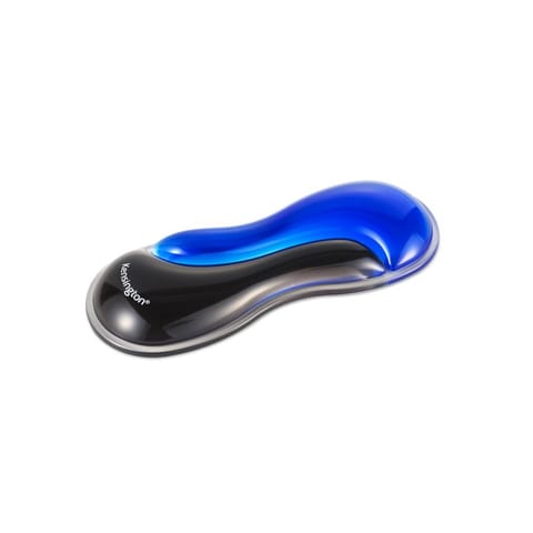 ⁨Podkładka pod nadgarstek do myszy Slim Duo Gel niebieska⁩ w sklepie Wasserman.eu