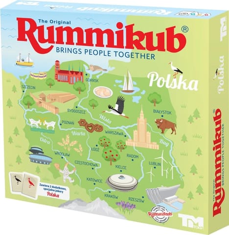⁨Gra Rummikub Polska PL⁩ w sklepie Wasserman.eu
