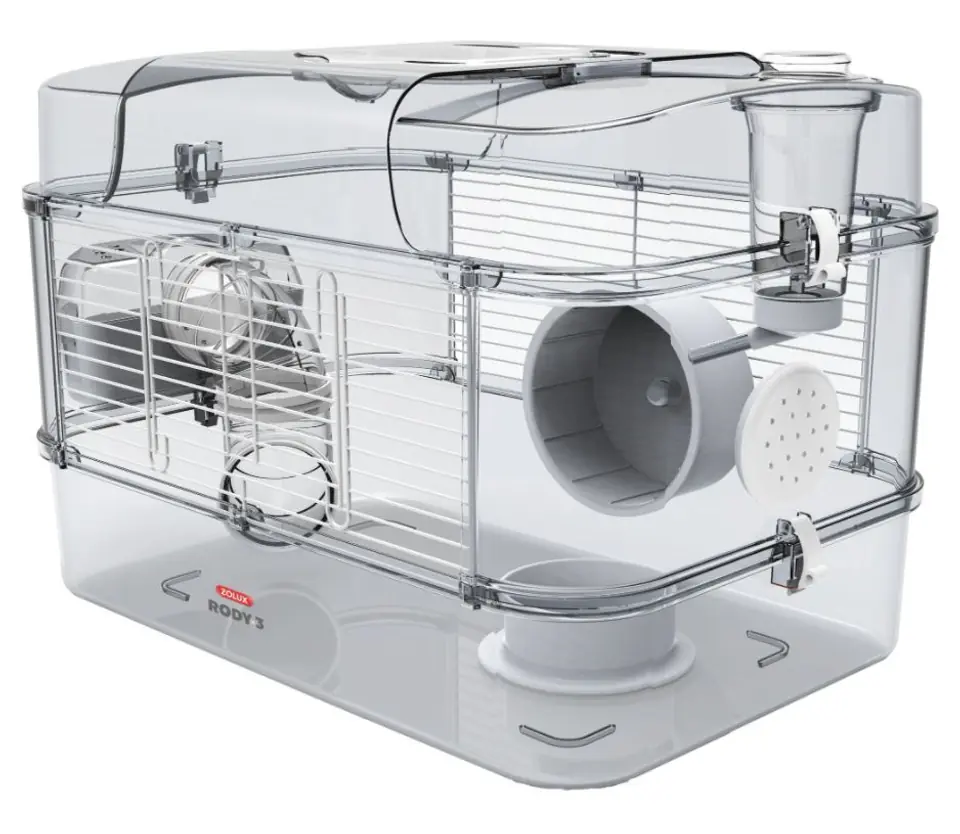 ⁨ZOLUX Cage  RODY3 SOLO color: white⁩ at Wasserman.eu