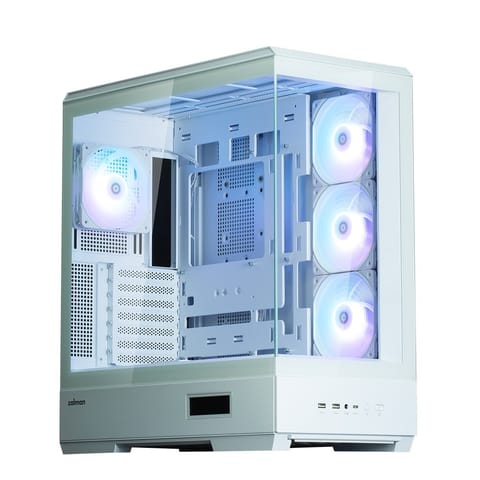 ⁨Obudowa P50 DS WHITE Mid-Tower 4x ARGB Fans⁩ w sklepie Wasserman.eu