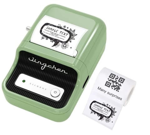 ⁨Drukarka etykiet B21S zielona⁩ w sklepie Wasserman.eu