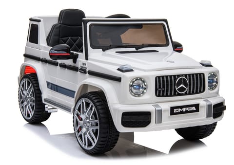 ⁨Auto na Akumulator Mercedes G63 Biały BBH-0003⁩ w sklepie Wasserman.eu