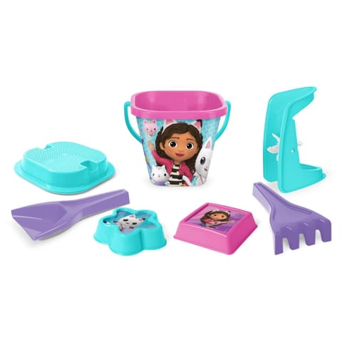 ⁨Komplet do piasku 7 elementów Koci Domek Gabi⁩ w sklepie Wasserman.eu