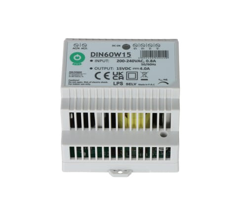 ⁨ZASILACZ IMPULSOWY DIN60W15 POS⁩ w sklepie Wasserman.eu